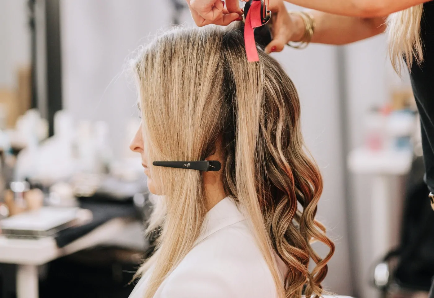Haircut and styling at a trusted hair salon near me